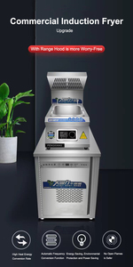 Nuovi prodotti 10L 3.5KW 1 cestello singolo serbatoio automatico ascensore ad induzione friggitrice SUS fabbrica vendita diretta stufa elettrica - Product Image 2