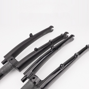 4oem brompton gấp xe đạp sợi <span class=keywords><strong>carbon</strong></span> brompton phía trước ngã ba 74mm Đĩa/C phanh phổ 245G Xe đạp phía trước ngã ba - Product Image 3