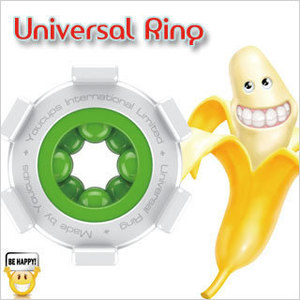 Anillo universal morado, azul y verde, no tóxico, de goma suave para el pene, para ejercicios de retraso de la eyaculación. - Product Image 2
