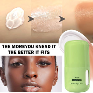 Base autobronceadora líquida que cambia de temperatura, corrector de Color trigo, bronceador, hidratante, etiquetado de polvo prensado - Product Image 4