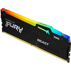 Memoria de Escritorio For King Fury RGB 32GB 6000MT/s DDR5 CL30 |   Iluminación RGB de módulo único Expo con diseño mejorado de disipador de calor - Product Image 1