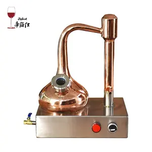 1 Liter small home use whiskey copper pot still distiller