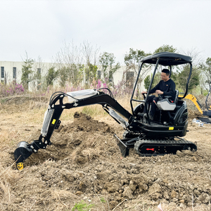Mini Excavadoras en Oferta, Miniexcavadora de 2 Toneladas con Certificación CE y EPA, Excavadora de Orugas Diésel de 3.5 Toneladas para Granja, Jardín, Construcción de Viviendas - Product Image 4