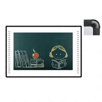 Tableau blanc électronique interactif multi-touch à doigts infrarouges à 20 points pour la réunion d'enseignement-84/87/92/98 pouces