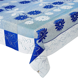 ผ้าปูโต๊ะผ้าฝ้ายผ้าลินินพิมพ์ลายทรงสี่เหลี่ยมทำด้วยมือ - Product Image 5