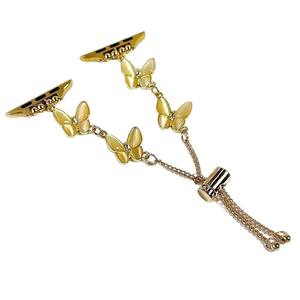 Correa de Reloj de Metal Inoxidable con Cadena de Mariposa de Lujo Personalizada OEM Upro, 38 40 41 42 44 45 49 MM, Compatible con Relojes Serie 5 6 7 SE, Hecha de Material de Lujo - Product Image 5