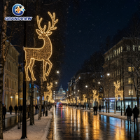 Maßgefertigte IP65 Warmweiße LED-Glocken-Straßenlaterne mit Sternakzent für Einkaufszentren und Weihnachtsfest-Dekorationen