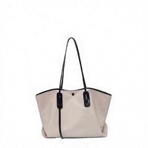 Bolso Tote de Lujo para Mujer 2025, Gran Capacidad, Diseño de Diseñador, Cuero PU, Cierre de Cremallera, Forro de Poliéster, Patrón de Piedras, Decoración de Cadena - Product Image 2