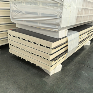 40mm 50mm <span class=keywords><strong>75mm</strong></span> 100mm bánh sandwich Bảng điều khiển chống cháy tường màu cả hai bên EPS tấm cách nhiệt cho mái nhà - Product Image 2