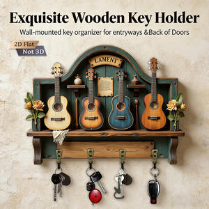 Cuadros Decorativos <span class=keywords><strong>de</strong></span> <span class=keywords><strong>Madera</strong></span> Personalizables <span class=keywords><strong>para</strong></span> Colgar en <span class=keywords><strong>la</strong></span> <span class=keywords><strong>Pared</strong></span>, Murales Multifuncionales <span class=keywords><strong>para</strong></span> <span class=keywords><strong>la</strong></span> Entrada, el Dormitorio y <span class=keywords><strong>la</strong></span> Decoración del Hogar - Product Image 2