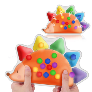 Juguetes de Clasificación de Colores, Juguetes Sensoriales Antiestrés, Regalos Novedosos Relajantes, Juego de Habilidades Sensoriales de Clasificación, Juguetes Montessori para Niños - Product Image 1