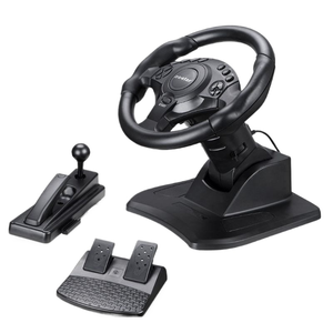 Volante de carreras HiCyber programable con rotación de 270 grados para juegos de coches para Pc/P4/P3/switch - Product Image 1
