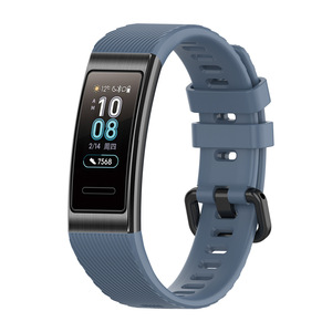 Bracelet de remplacement en silicone souple compatible avec <span class=keywords><strong>Huawei</strong></span> <span class=keywords><strong>Band</strong></span> 3 <span class=keywords><strong>4</strong></span> <span class=keywords><strong>Pro</strong></span> TER-B09 TER-B29 TER-B29S, bracelet de sport - Product Image 6
