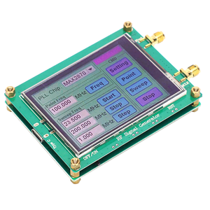 Hohe Stabilität Geräuscharm MAX2870 LCD-Anzeige Signalsensor-Messgerät Tester Board 23.5 MHz-6000MHz HF-Signalquellen-<span class=keywords><strong>Generator</strong></span> modul - Product Image 5