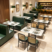 Ensemble de canapés et tables de style moderne, personnalisables et très demandés, pour les cafés et les pâtisseries