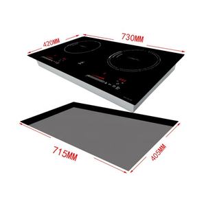 Table de cuisson à induction 4000W à 2 foyers, plaque de cuisson électrique à induction - Product Image 6