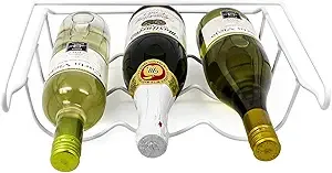 <span class=keywords><strong>Estante</strong></span> para vino-El <span class=keywords><strong>estante</strong></span> para botellas del refrigerador tiene capacidad para 3 botellas El soporte <span class=keywords><strong>universal</strong></span> para botellas se adapta a la mayoría de los refrigeradores - Product Image 2