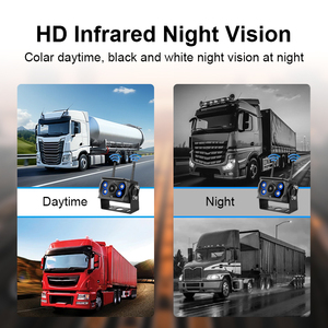 กล้องมองหลังไร้สายดิจิตอล พร้อมจอภาพ AHD 7 นิ้ว เครื่องบันทึก DVR ระบบ 4CH สำหรับรถบรรทุก รถพ่วง Wireless-7N-X36-4 [ดิจิตอลไร้สาย] - Product Image 6