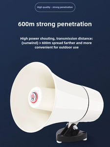 LEITING KING CR-617 30W pour mégaphone avec micro intégré, projection 600m, enregistrement 240s pour home cinéma, ordinateur, téléphone portable - Product Image 3