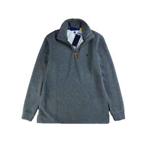 Felpa Esclusiva Firmata Stile Rétro a Maniche Lunghe con Collo Alto, Mezza Zip e Vestibilità Ampia - Product Image 4