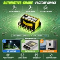 ER115 Transformateur SMD à noyau de ferrite, transformateur Flyback, transformateur Chopper, alimentation stable SMPS haute fréquence et haute efficacité