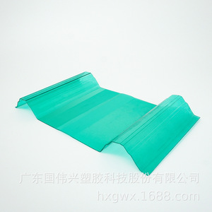 Polycarbonate Translucent Roofing Sheet Type 930 Corrugated For Awnings Carports Sunrooms And Partitions - Product Image 1
