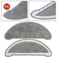 Kit d'accessoires pour aspirateur robot compatible avec Xiaomis Roidmi EVE Plus, brosse principale, brosse latérale, filtre, sac à poussière, pièces de rechange