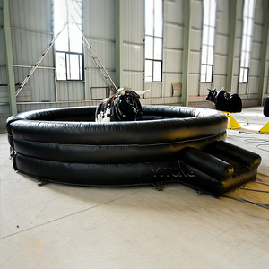 Machine de Rodéo Gonflable à <span class=keywords><strong>Taureau</strong></span> Mécanique pour Adultes, Grand Jeu de Sport et Divertissement en Plein Air - Product Image 2