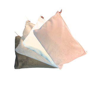 Túi Khóa Kéo Mỹ Phẩm Du Lịch Thêu Nhung Không Thấm Nước In Theo Yêu Cầu Bán Buôn - Product Image 5