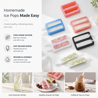 Bacs à glace en silicone de qualité alimentaire LVYIN, écologiques, personnalisables avec logo, moule à glace de qualité alimentaire