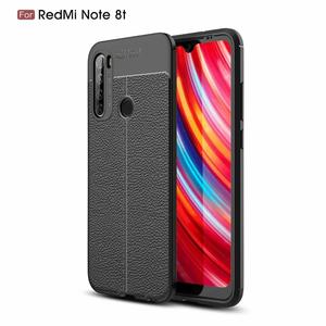 For XIAOMI <strong>RedMi</strong> <strong>Note</strong> <strong>8T</strong> <strong>Case</strong> Luxury Ultra Leather Rugge Soft Shockproof Cover - Product Image 1