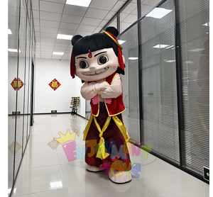 High Quality Adult Unisex Nezha Anime Character Mascot Costume Cosplay Clothing for Christmas and Halloween Theme <strong>Animations</strong> - Product Image 3
