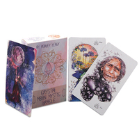 Cartes de tarot Oracle roses de luxe pour femmes - Design personnalisé écologique, taille personnalisée, impression sur papier, impression couleur originale