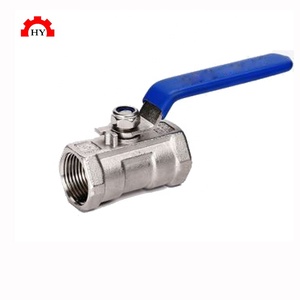 Robinet à bille femelle fileté haute pression monobloc |   Vanne à bille en acier inoxydable SS304/316 à passage plein NPT 1000 PSI - Product Image 2