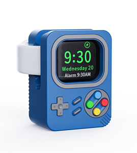2023 Silicone chaud montre intelligente support de <span class=keywords><strong>chargeur</strong></span> sans fil PC Table support <span class=keywords><strong>chargeur</strong></span> Base pour <span class=keywords><strong>Apple</strong></span> Watch avec Port USB Style populaire - Product Image 1