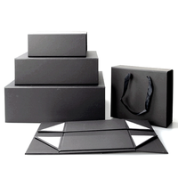 Boîte cadeau de parfum rigide magnétique recyclable de luxe avec insert en mousse EVA à l'intérieur, emballage à fermeture rigide, taille personnalisée