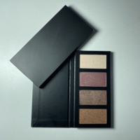 Cosmétiques 6 couleurs poudre à reflets scintillante étiquette privée surligneur de visage maquillage Contour surligneur Palette