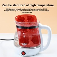 Nouveau moule de cuisson multifonctionnel 6-en-1 à motifs, en silicone alimentaire réutilisable, pour gâteaux et glaçons en forme de fleur, 6BD Chine