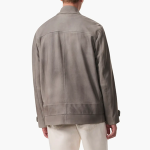 Giacche XJYD fornitore OEM Custom <span class=keywords><strong>Pace</strong></span> camoscio stile classico giacche di pelle Multi tasche giacche di lusso di alta qualità uomini - Product Image 2