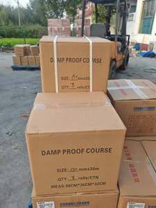 Polietilene DPC a prova di umidità corso con uno spessore di 500 <span class=keywords><strong>micron</strong></span>, una larghezza di 150 <span class=keywords><strong>millimetri</strong></span>, e una lunghezza di 30 metri. - Product Image 6