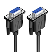 Cable emale a Ross 232 232 9-en-erial, contacto de Ross, F-F Plated 9 9-en cable 0,5 M 1 1,5 M 3M 5M 10M para PPPP