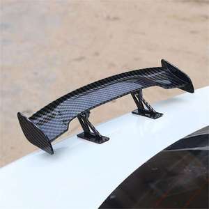 Hot Sale Universal Mini <b>Rear</b> <b>Spoiler</b> - ABS Plastic Personality Decorative Tail Wind Wing, Stylish Auto Exterior Accessory - Product Image 3