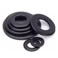 Black 304 Stainless Steel M12 M14 M16 M18 M20 M22 M24 M30 Oversized Flat Washer Ultra Thin Thickened Widened Flat Washer Shim