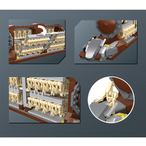 Jouet de construction de troupes de guerre spatiale de science-fiction MOC avec 2 droidekas et 32 droids de combat <span class=keywords><strong>Kit</strong></span> de construction de simulation de collectionneurs - Product Image 5