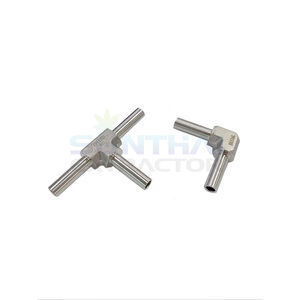 <span class=keywords><strong>Coude</strong></span> de soudage orbital en acier inoxydable sanitaire 316, raccords de compression haute <span class=keywords><strong>pression</strong></span> pour tubes, <span class=keywords><strong>coude</strong></span> VCJ pour soudage semi-conducteur - Product Image 4
