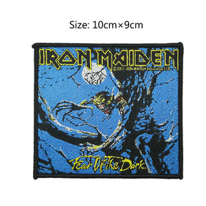 Distintivo in tela ricamata musica Punk personalizzabile stile <span class=keywords><strong>Rock</strong></span> <span class=keywords><strong>Band</strong></span> americano europeo 3D per adesivi decorativi - Product Image 4