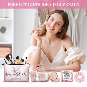 Panier-cadeau de spa relaxant de luxe, kit de soins personnels pour femmes avec gobelet, bougie, bombe de bain pour la fête des mères, anniversaire, cadeau de remerciement - Product Image 5