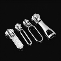 Extracteur de fermeture éclair en métal personnalisé #3 #5 #8 4 5 4.5 YG Poignées de fermeture éclair en alliage de zinc Curseurs de fermeture éclair Tête d'extracteur de fermeture éclair en acier inoxydable métallique