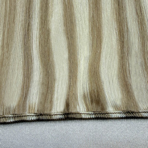 Extensiones de Cabello Humano K.SWIGS Rubio Ceniza con Reflejos, Alineación de Cutículas, Duraderas, Suaves, Reutilizables, Naturales, Saludables, Tejido a Máquina - Product Image 6