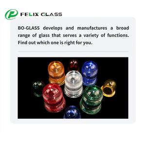 Luz LED de Advertencia con Domo de Vidrio para Conos de Tráfico Azules Modernos, Personalizada de Fábrica, con Cubiertas para Luces de Obstrucción Marítima y de Aviación - Product Image 6